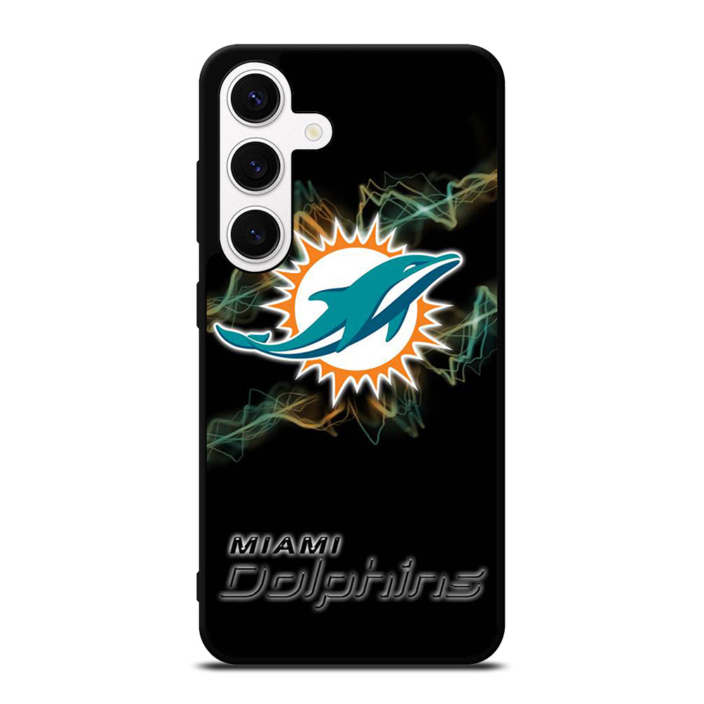 NFL MIAMI DOLPHINS LOGO 2 Samsung Galaxy S24 Case Cover