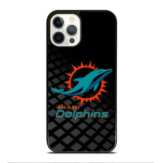 NFL MIAMI DOLPHINS LOGO 3 iPhone 12 Pro Case Cover