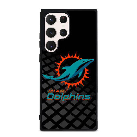 NFL MIAMI DOLPHINS LOGO 3 Samsung Galaxy S23 Ultra Case Cover
