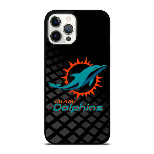 NFL MIAMI DOLPHINS LOGO 3 iPhone 12 Pro Max Case Cover
