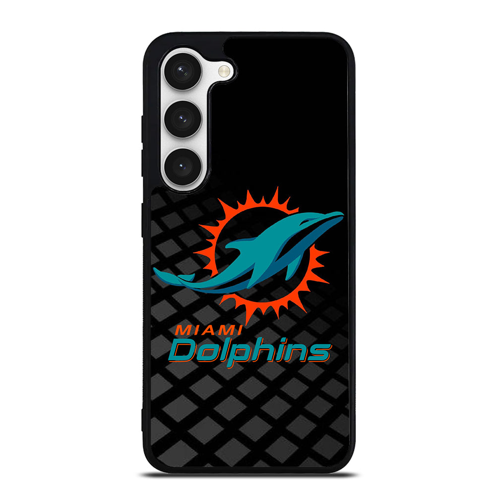 NFL MIAMI DOLPHINS LOGO 3 Samsung Galaxy S23 Case Cover