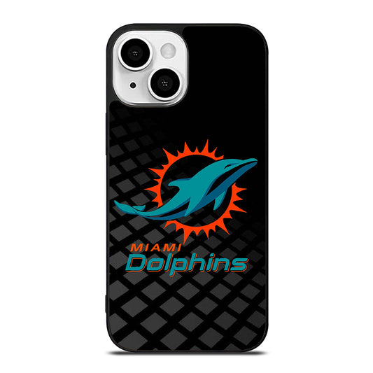 NFL MIAMI DOLPHINS LOGO 3 iPhone 13 Mini Case Cover