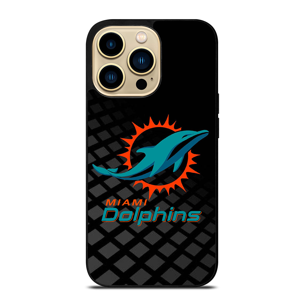 NFL MIAMI DOLPHINS LOGO 3 iPhone 14 Pro Max Case Cover