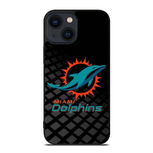 NFL MIAMI DOLPHINS LOGO 3 iPhone 14 Plus Case Cover