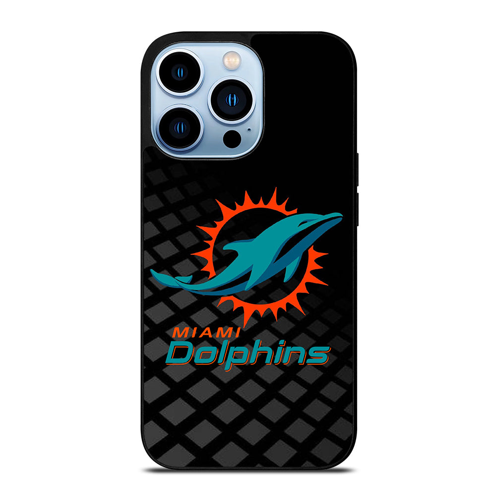 NFL MIAMI DOLPHINS LOGO 3 iPhone 13 Pro Max Case Cover