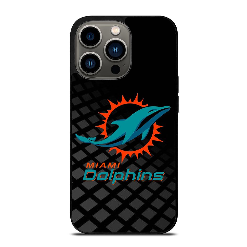 NFL MIAMI DOLPHINS LOGO 3 iPhone 13 Pro Case Cover