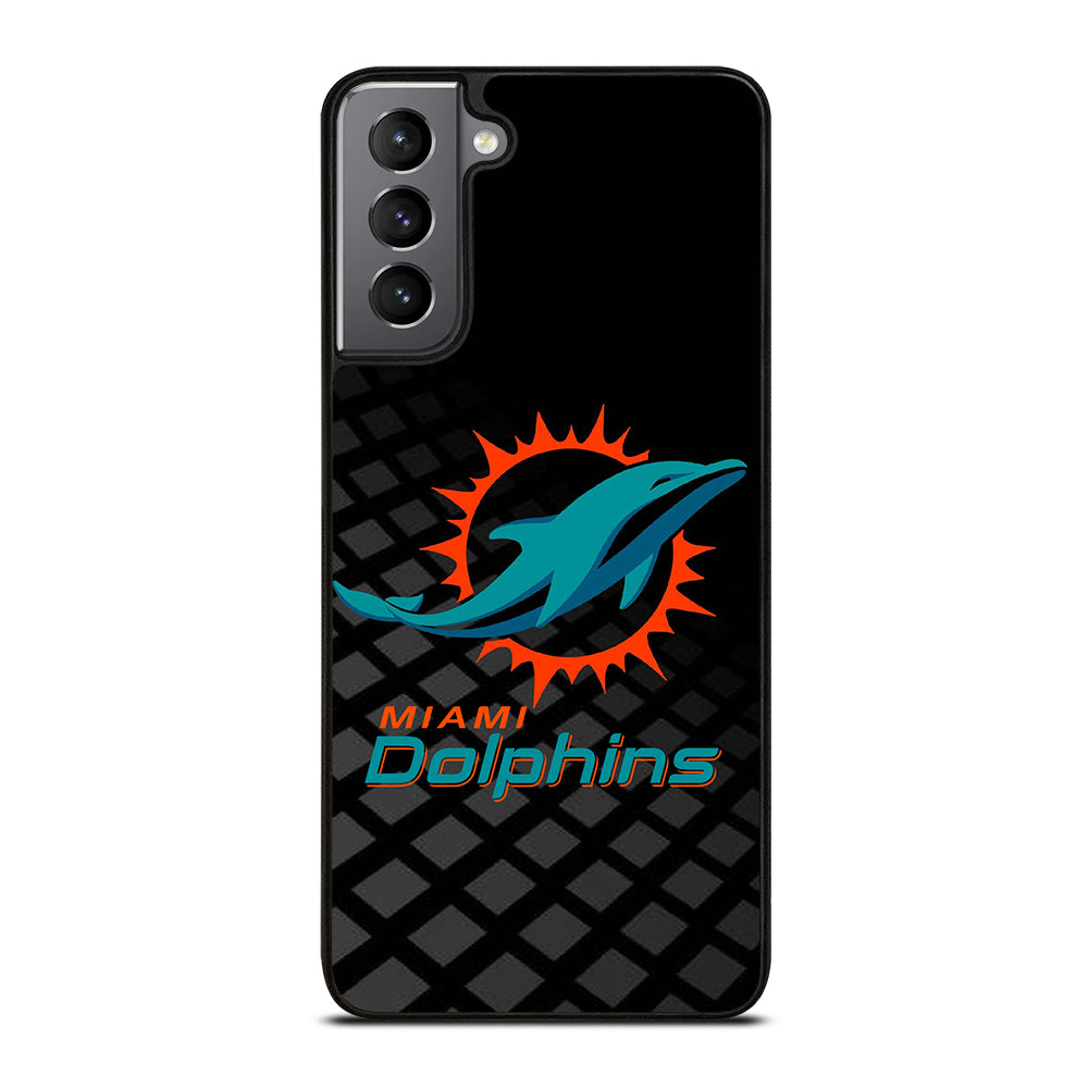 NFL MIAMI DOLPHINS LOGO 3 Samsung Galaxy S21 Plus Case Cover