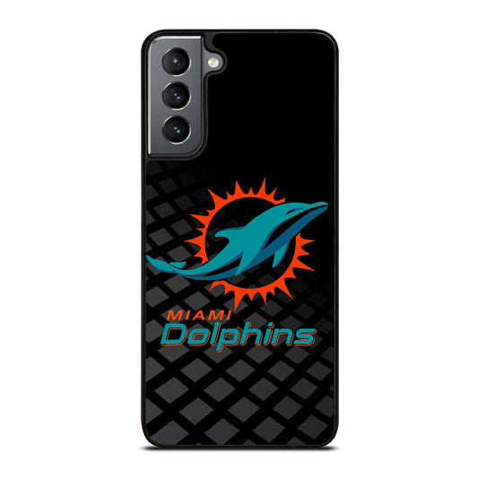 NFL MIAMI DOLPHINS LOGO 3 Samsung Galaxy S21 Plus Case Cover