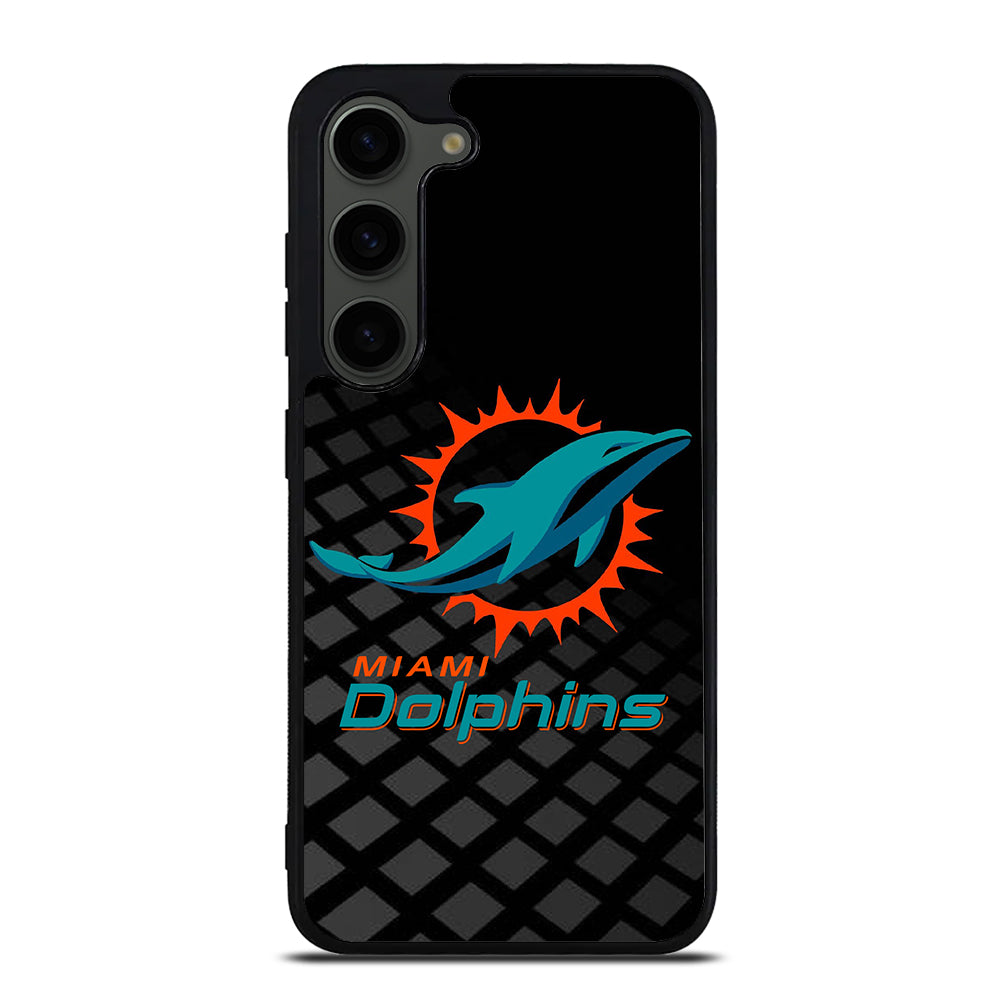 NFL MIAMI DOLPHINS LOGO 3 Samsung Galaxy S23 Plus Case Cover