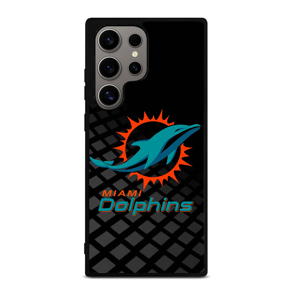 NFL MIAMI DOLPHINS LOGO 3 Samsung Galaxy S24 Ultra Case Cover