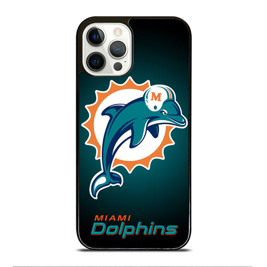 NFL MIAMI DOLPHINS LOGO 4 iPhone 12 Pro Case Cover