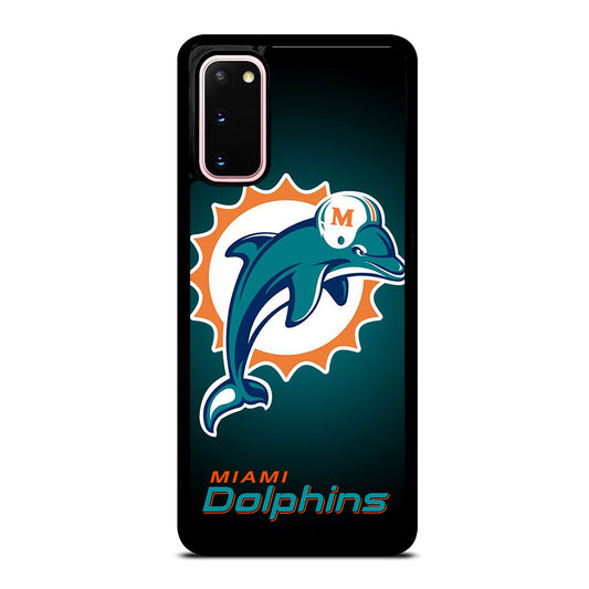 NFL MIAMI DOLPHINS LOGO 4 Samsung Galaxy S20 Case Cover