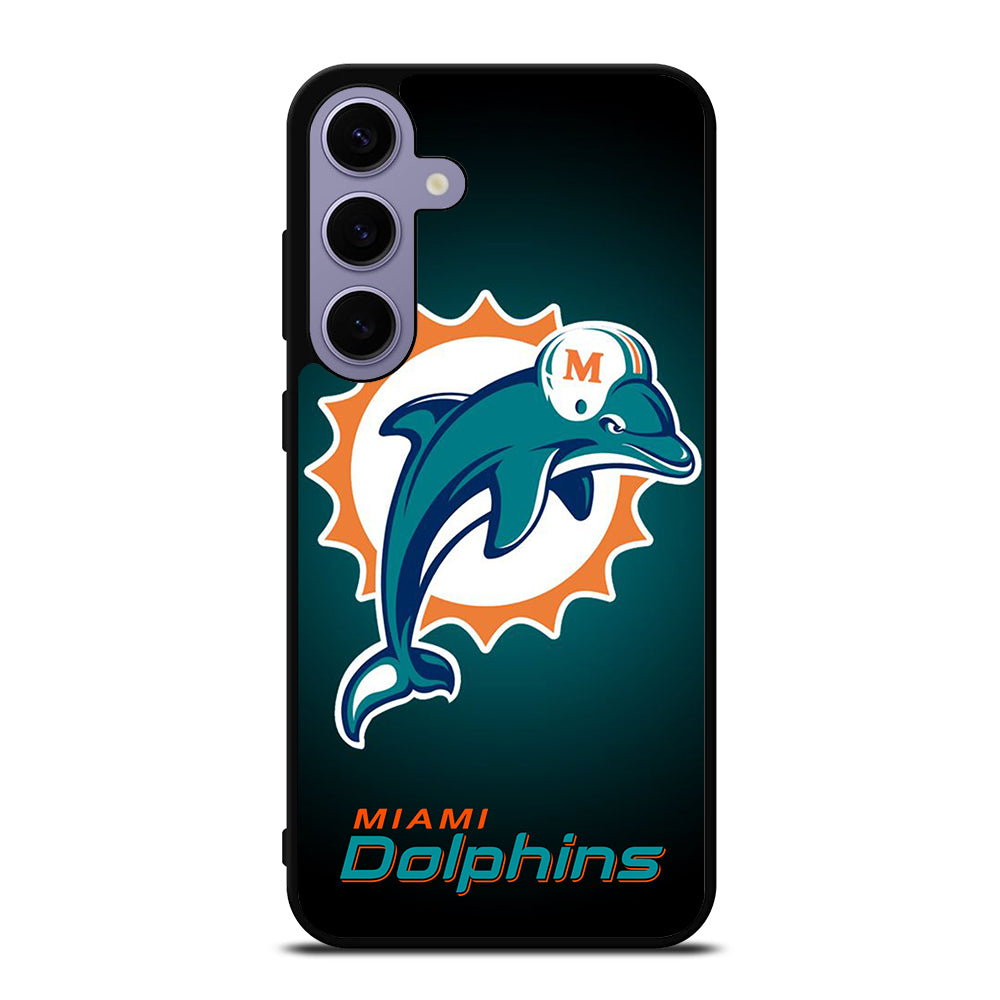 NFL MIAMI DOLPHINS LOGO 4 Samsung Galaxy S24 Plus Case Cover