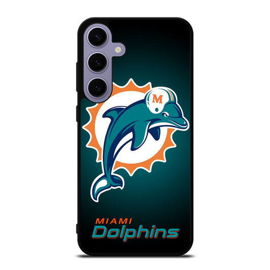 NFL MIAMI DOLPHINS LOGO 4 Samsung Galaxy S24 Plus Case Cover
