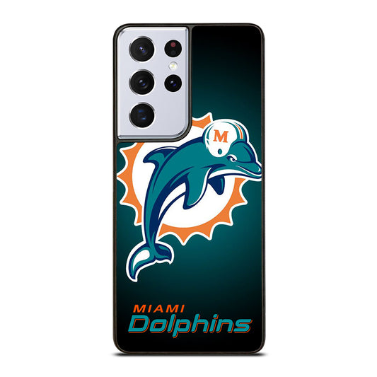 NFL MIAMI DOLPHINS LOGO 4 Samsung Galaxy S21 Ultra Case Cover