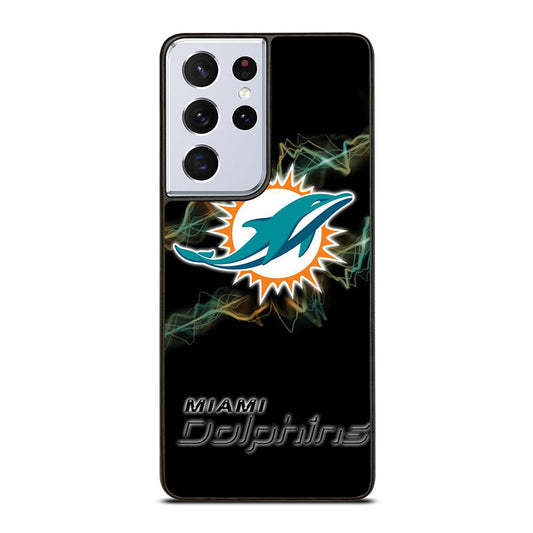 NFL MIAMI DOLPHINS LOGO Samsung Galaxy S21 Ultra Case Cover
