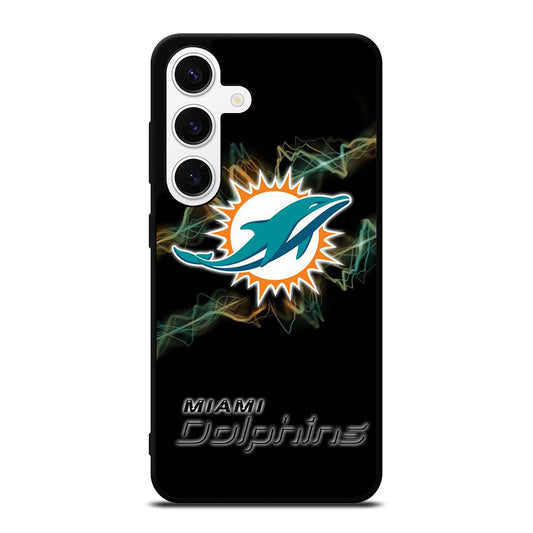 NFL MIAMI DOLPHINS LOGO Samsung Galaxy S24 Case Cover