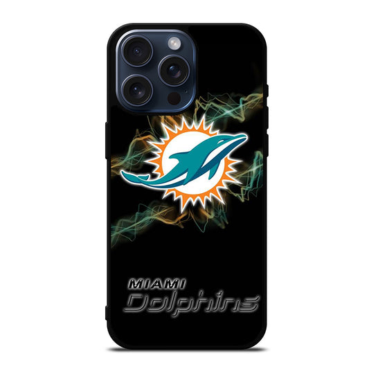 NFL MIAMI DOLPHINS LOGO iPhone 15 Pro Max Case Cover