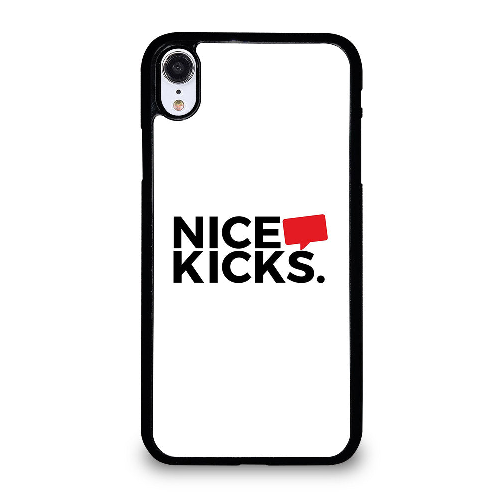 NICE KICKS LOGO iPhone XR Case Cover