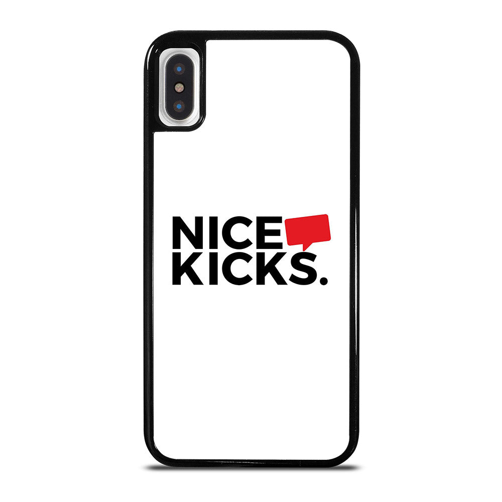 NICE KICKS LOGO iPhone X / XS Case Cover