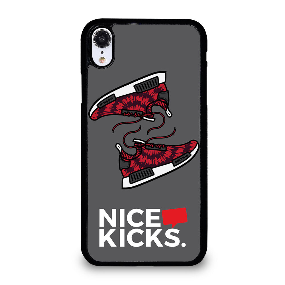 NICE KICKS SNEAKERS LOGO 2 iPhone XR Case Cover