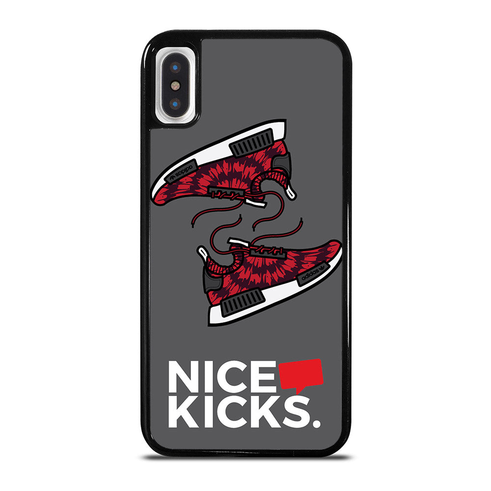 NICE KICKS SNEAKERS LOGO 2 iPhone X / XS Case Cover