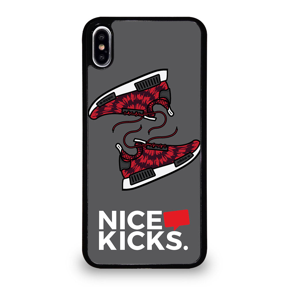 NICE KICKS SNEAKERS LOGO 2 iPhone XS Max Case Cover