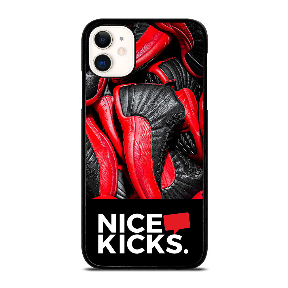 NICE KICKS SNEAKERS LOGO iPhone 11 Case Cover