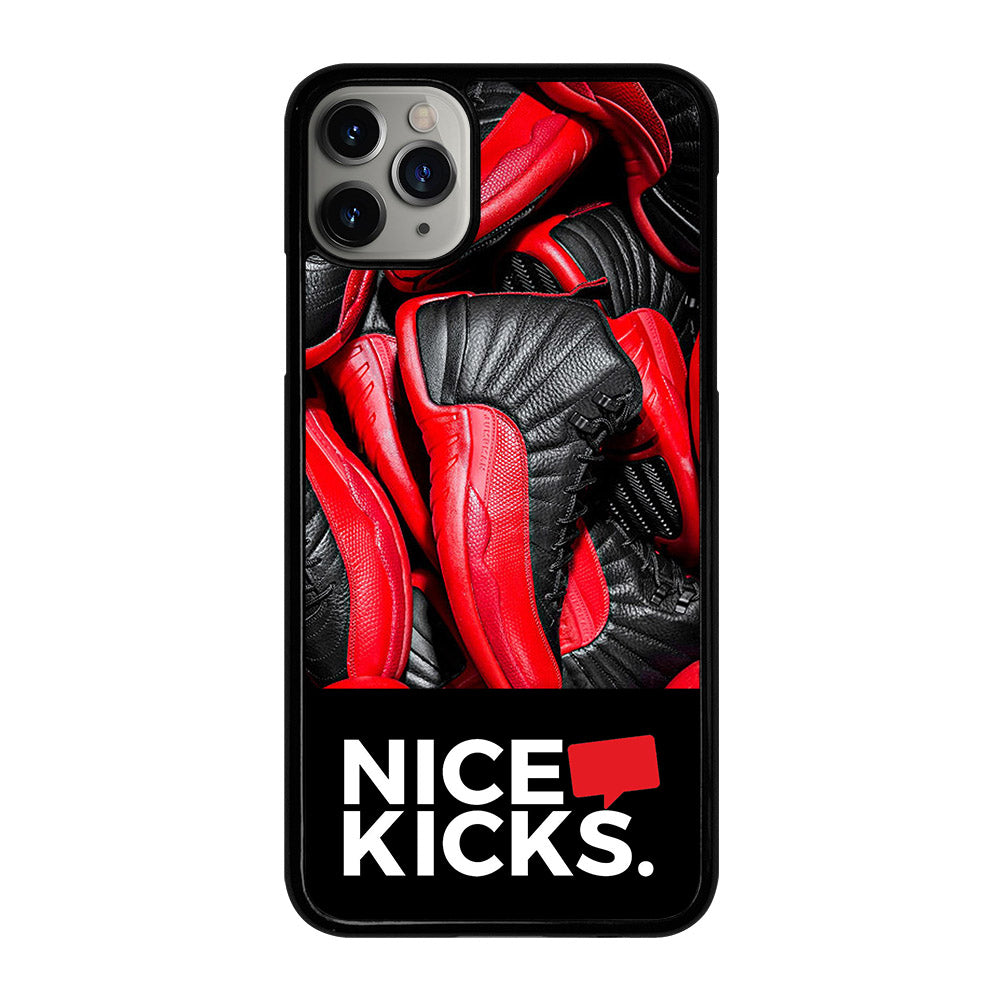 NICE KICKS SNEAKERS LOGO iPhone 11 Pro Max Case Cover