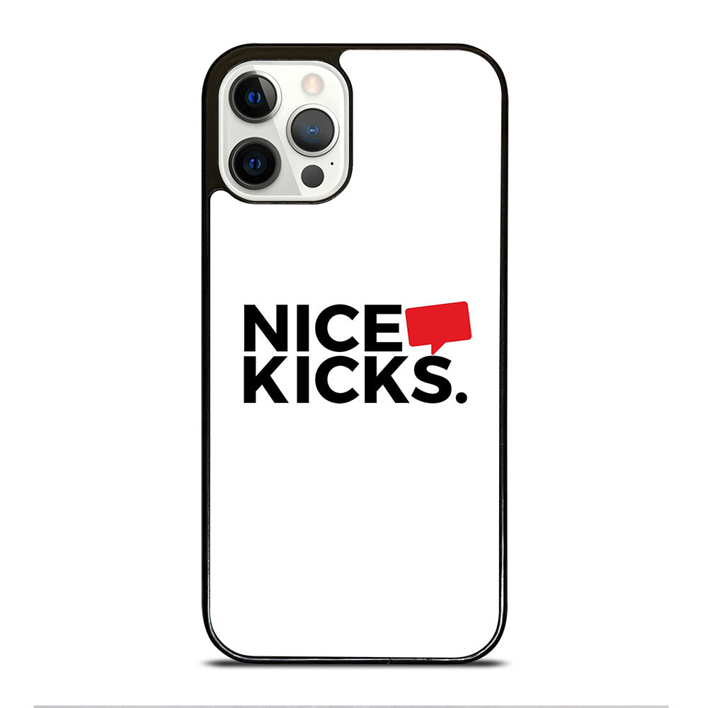 NICE KICKS LOGO iPhone 12 Pro Case Cover