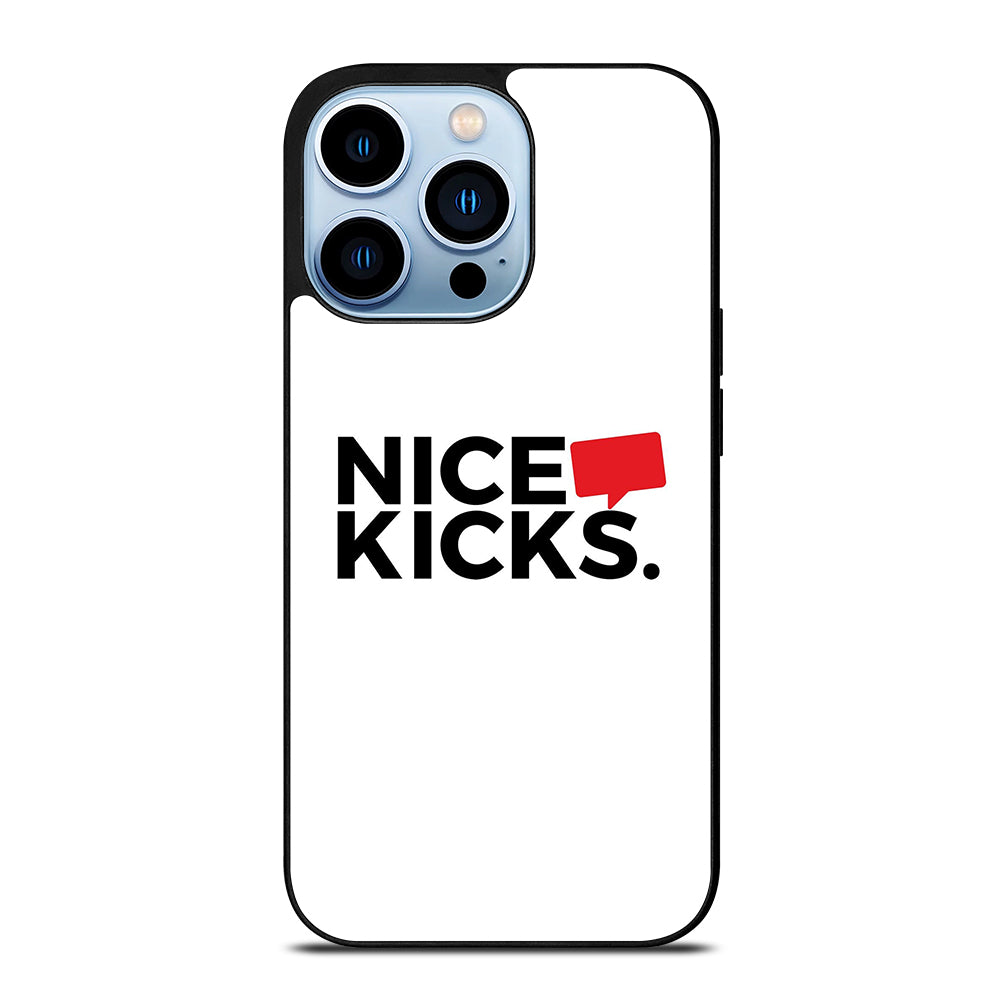 NICE KICKS LOGO iPhone 13 Pro Max Case Cover