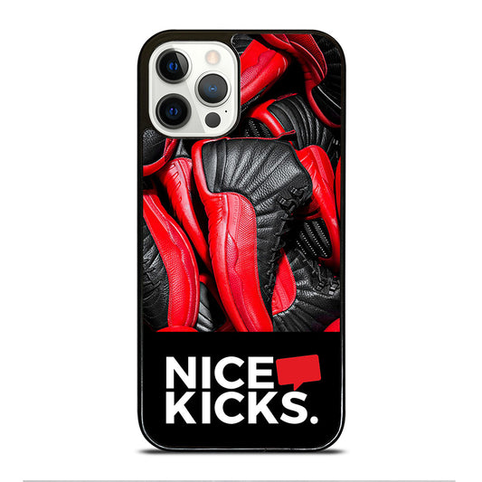 NICE KICKS SNEAKERS LOGO iPhone 12 Pro Case Cover