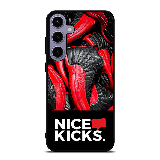 NICE KICKS SNEAKERS LOGO Samsung Galaxy S24 Plus Case Cover