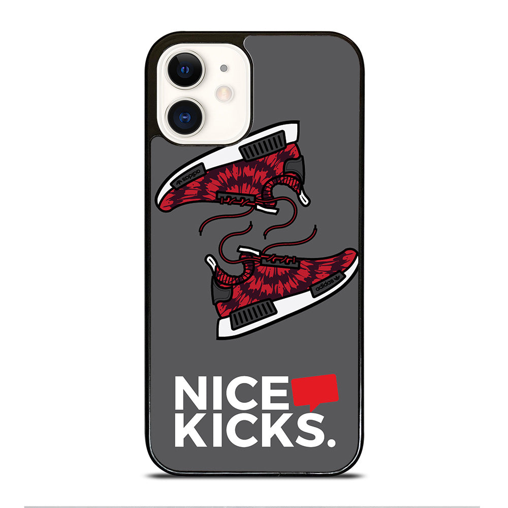NICE KICKS SNEAKERS LOGO 2 iPhone 12 Case Cover