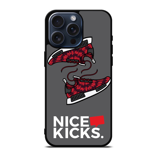 NICE KICKS SNEAKERS LOGO 2 iPhone 15 Pro Max Case Cover