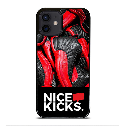 NICE KICKS SNEAKERS LOGO iPhone 12 Mini Case Cover