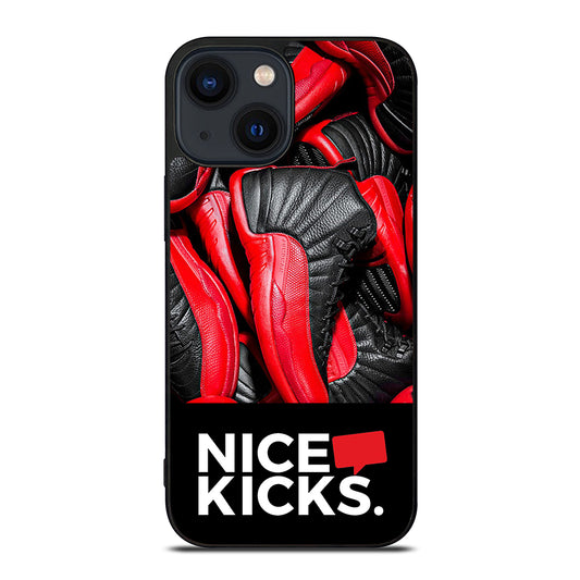 NICE KICKS SNEAKERS LOGO iPhone 14 Plus Case Cover