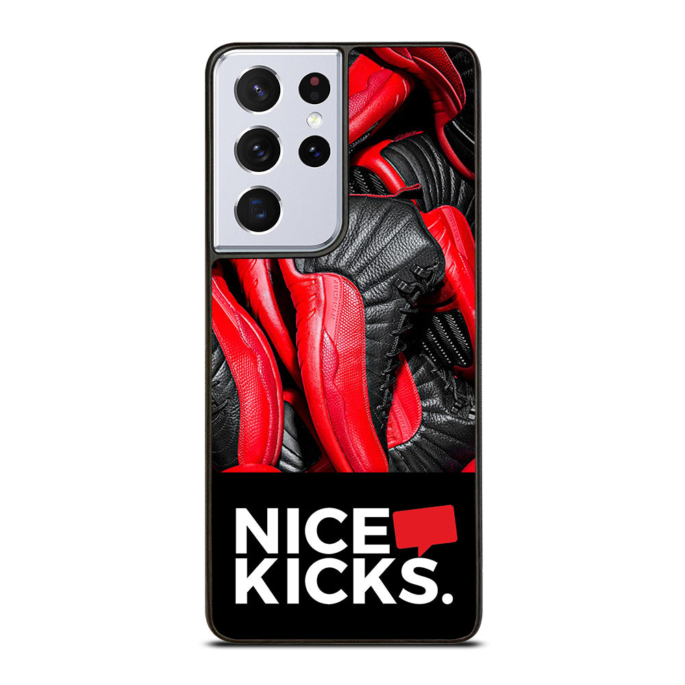 NICE KICKS SNEAKERS LOGO Samsung Galaxy S21 Ultra Case Cover