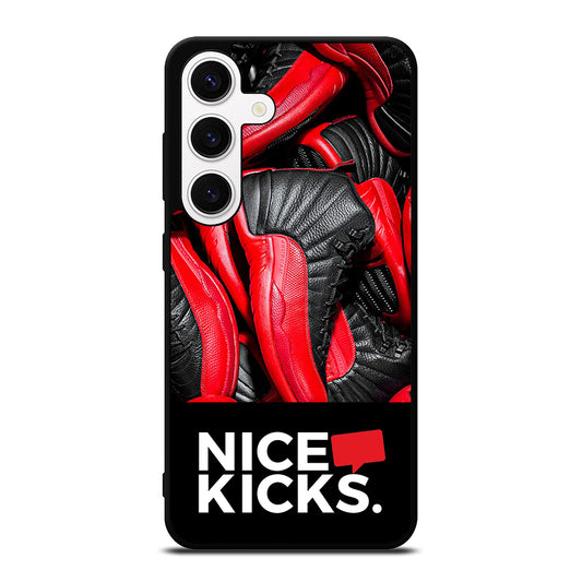 NICE KICKS SNEAKERS LOGO Samsung Galaxy S24 Case Cover