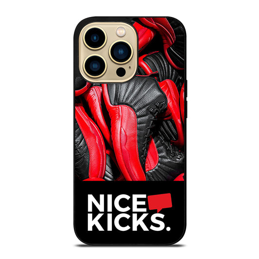 NICE KICKS SNEAKERS LOGO iPhone 14 Pro Max Case Cover