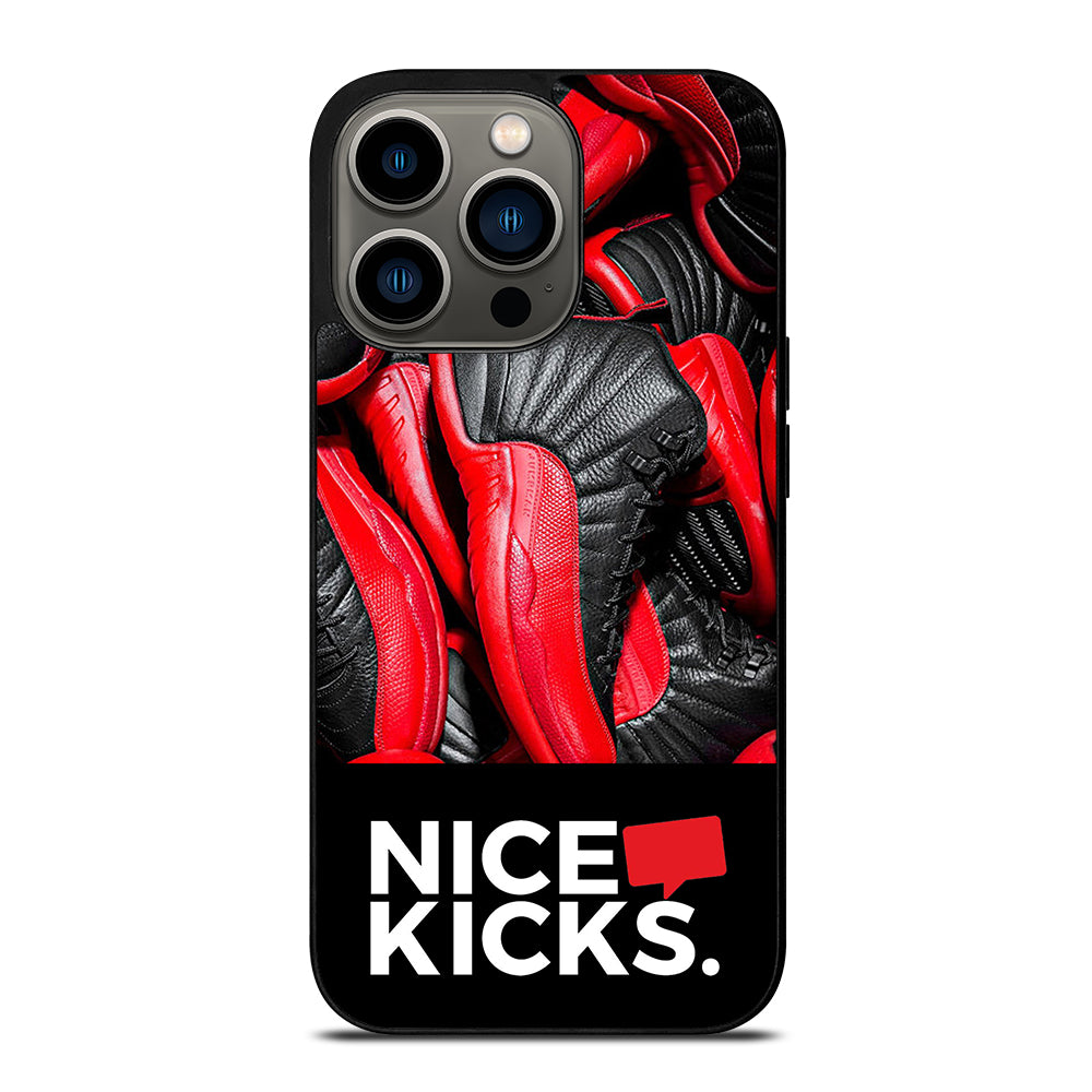 NICE KICKS SNEAKERS LOGO iPhone 13 Pro Case Cover