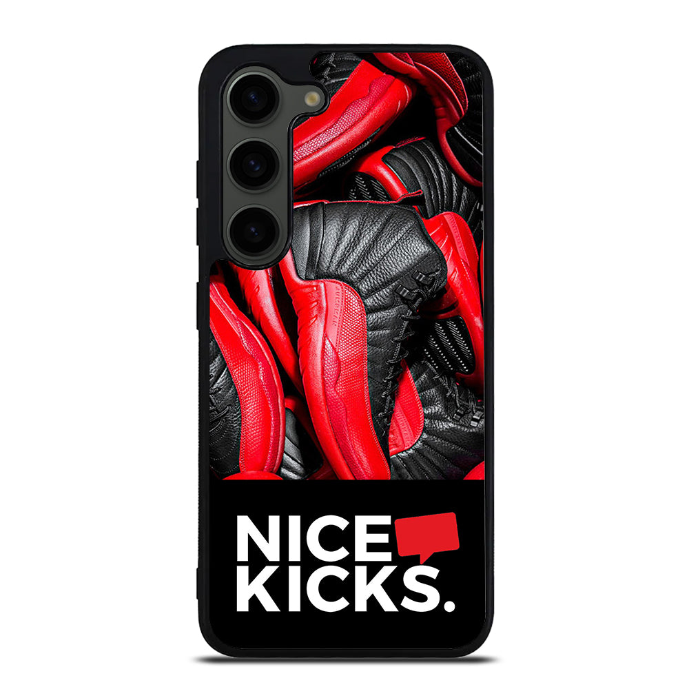 NICE KICKS SNEAKERS LOGO Samsung Galaxy S23 Plus Case Cover