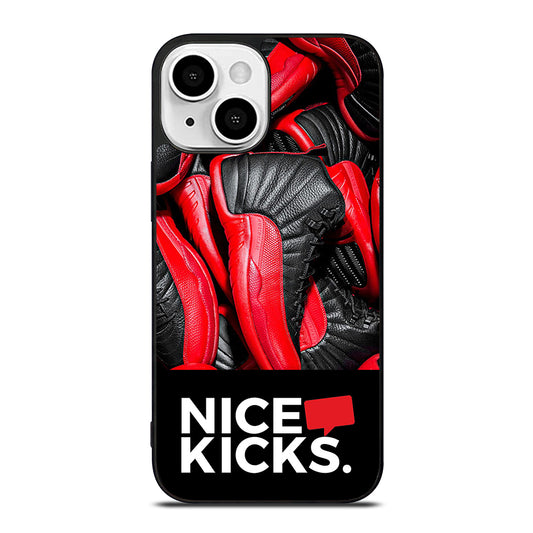 NICE KICKS SNEAKERS LOGO iPhone 13 Mini Case Cover