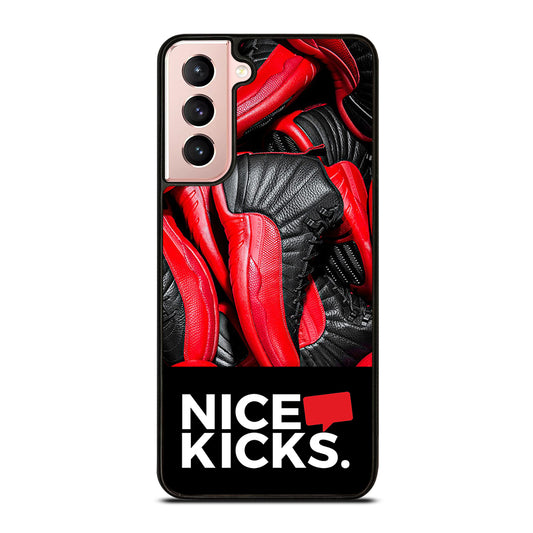 NICE KICKS SNEAKERS LOGO Samsung Galaxy S21 Case Cover