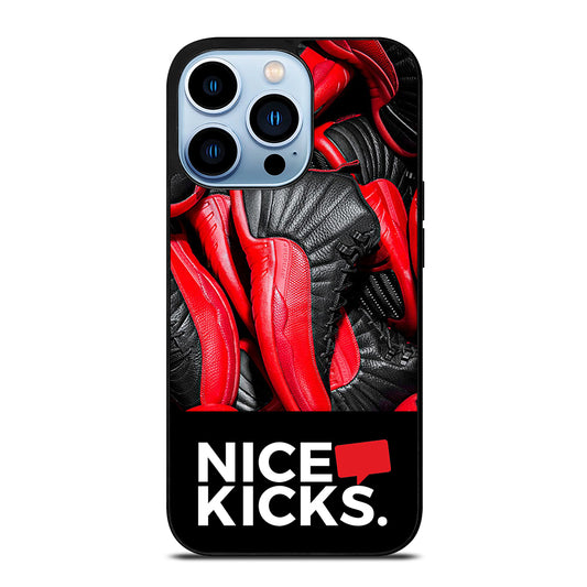 NICE KICKS SNEAKERS LOGO iPhone 13 Pro Max Case Cover