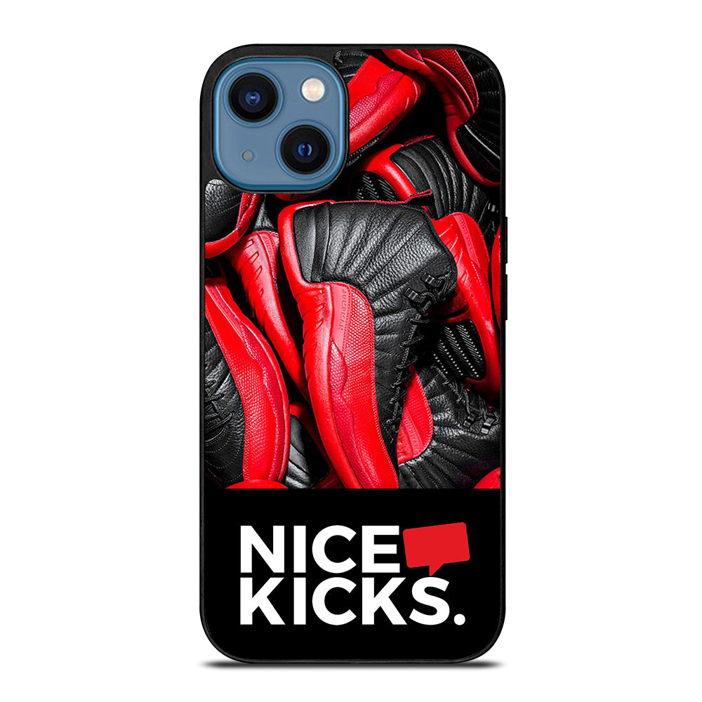 NICE KICKS SNEAKERS LOGO iPhone 14 Case Cover