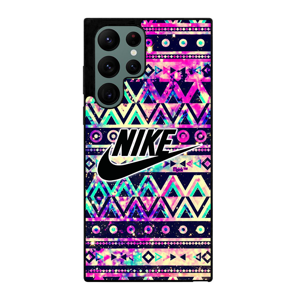 NIKE AZTEC PATTERN 2 Samsung Galaxy S22 Ultra Case Cover