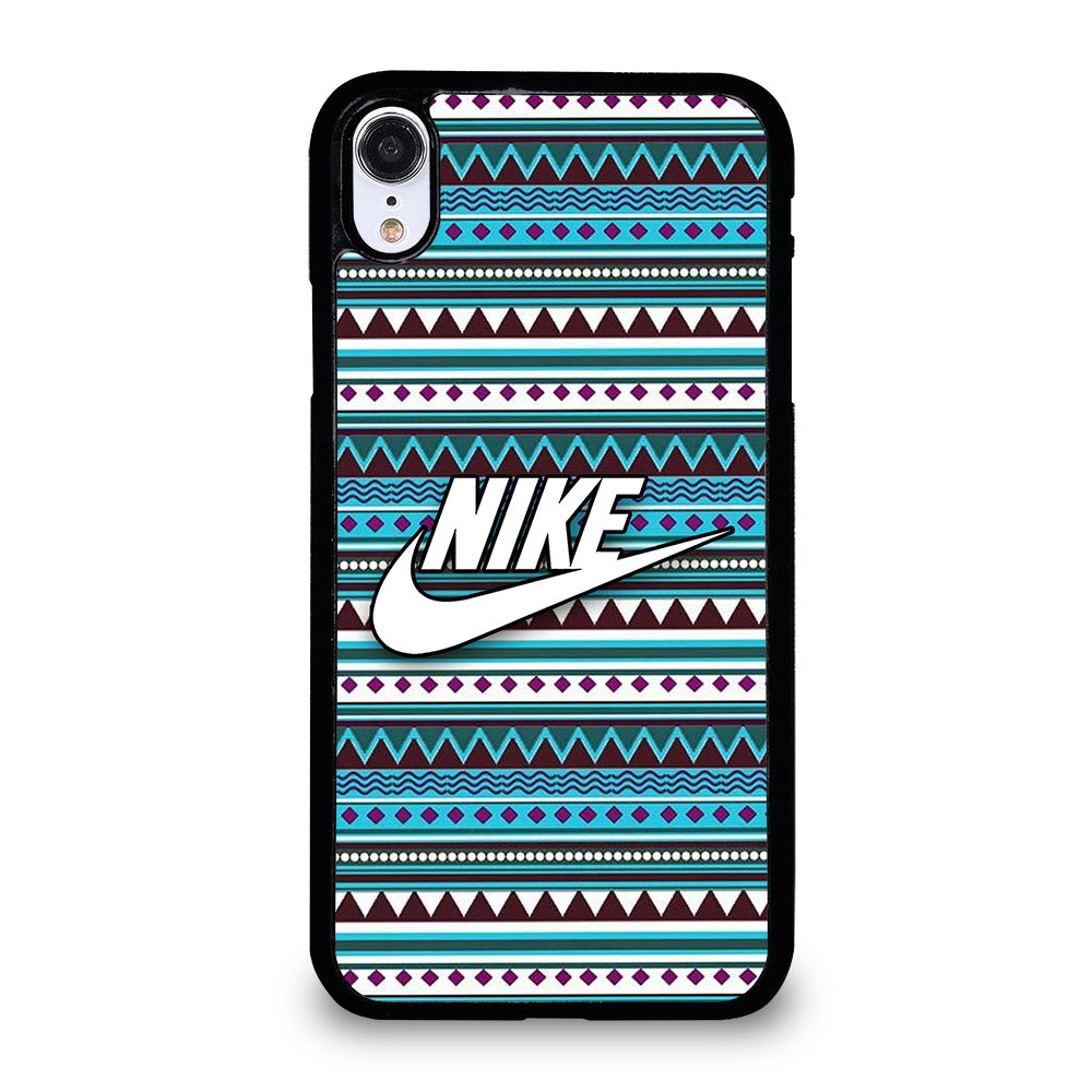 NIKE AZTEC PATTERN 3 iPhone XR Case Cover