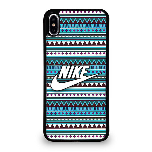 NIKE AZTEC PATTERN 3 iPhone XS Max Case Cover