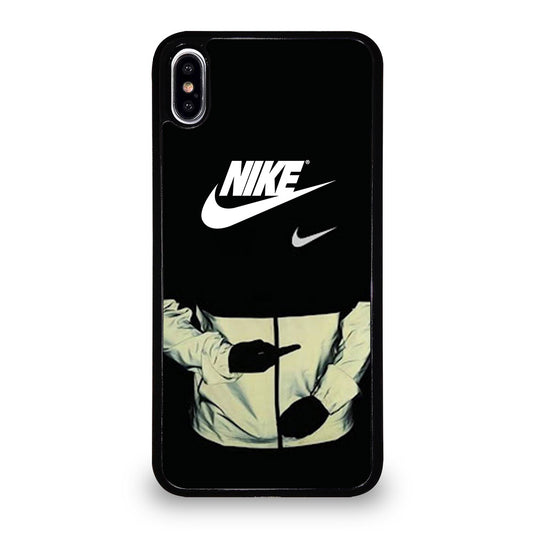 NIKE MIDDLE FINGER LOGO iPhone XS Max Case Cover